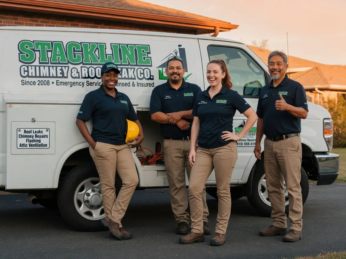 Chimney flashing repair company in Calistoga, CA